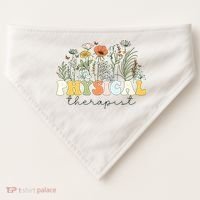 Physical Therapist Assistant Therapy PT Month USA-Made Doggie Bandana thumb 0