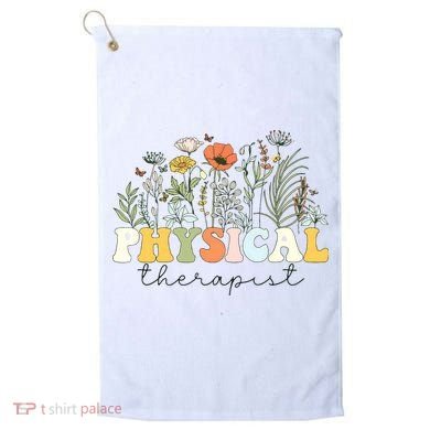 Physical Therapist Assistant Therapy PT Month Golf Towel