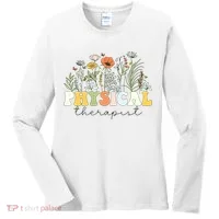 Physical Therapist Assistant Therapy PT Month Women's Long Sleeve Shirt thumb 0