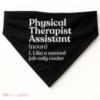Physical Therapist Assistant Definition Physical Therapy USA-Made Doggie Bandana thumb 0