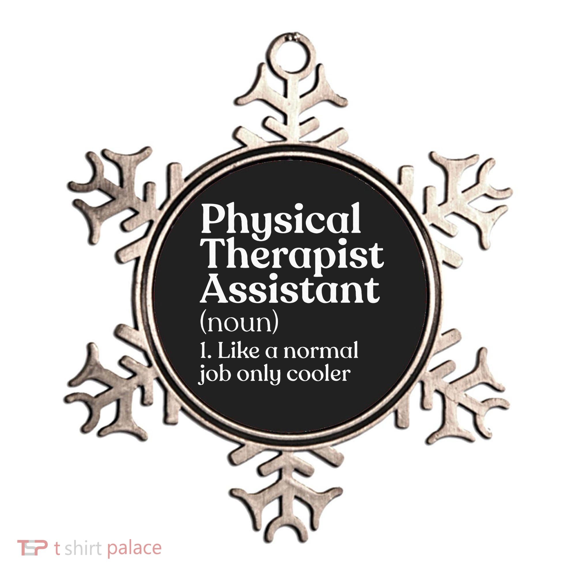 Physical Therapist Assistant Definition Physical Therapy Ornament