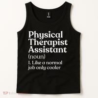 Physical Therapist Assistant Definition Physical Therapy Tank Top thumb 2