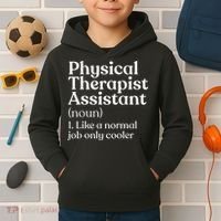 Physical Therapist Assistant Definition Physical Therapy Kids Hoodie thumb 2