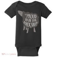 Proud To Be The Black Sheep Baby Bodysuit thumb 0