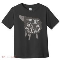 Proud To Be The Black Sheep Toddler T-Shirt thumb 0