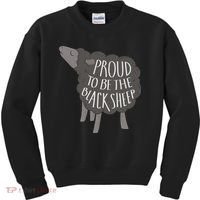 Proud To Be The Black Sheep Kids Sweatshirt thumb 0