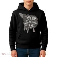 Proud To Be The Black Sheep Kids Hoodie thumb 4