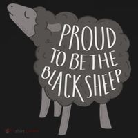 Proud To Be The Black Sheep Tote Bag thumb 4
