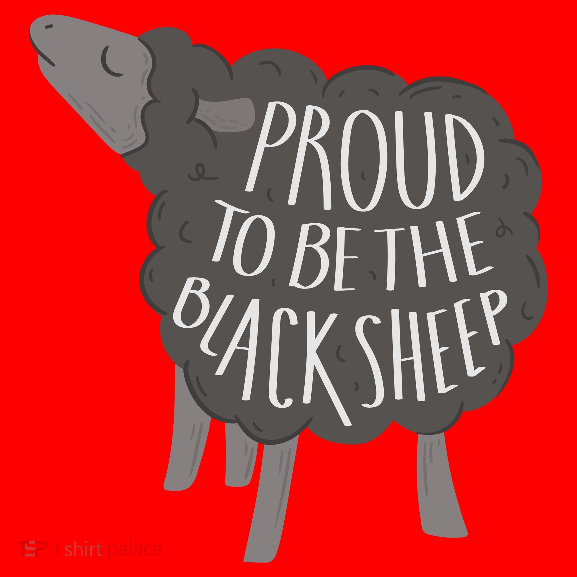 Proud To Be The Black Sheep Santa Hat