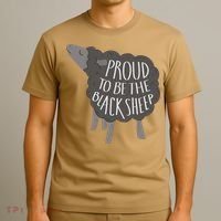 Proud To Be The Black Sheep T-Shirt thumb 3