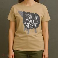 Proud To Be The Black Sheep T-Shirt thumb 4