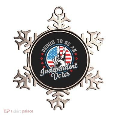 Proud To Be An Independent Voter Think For Myself Ornament