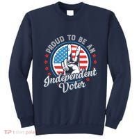 Proud To Be An Independent Voter Think For Myself Sweatshirt thumb 0