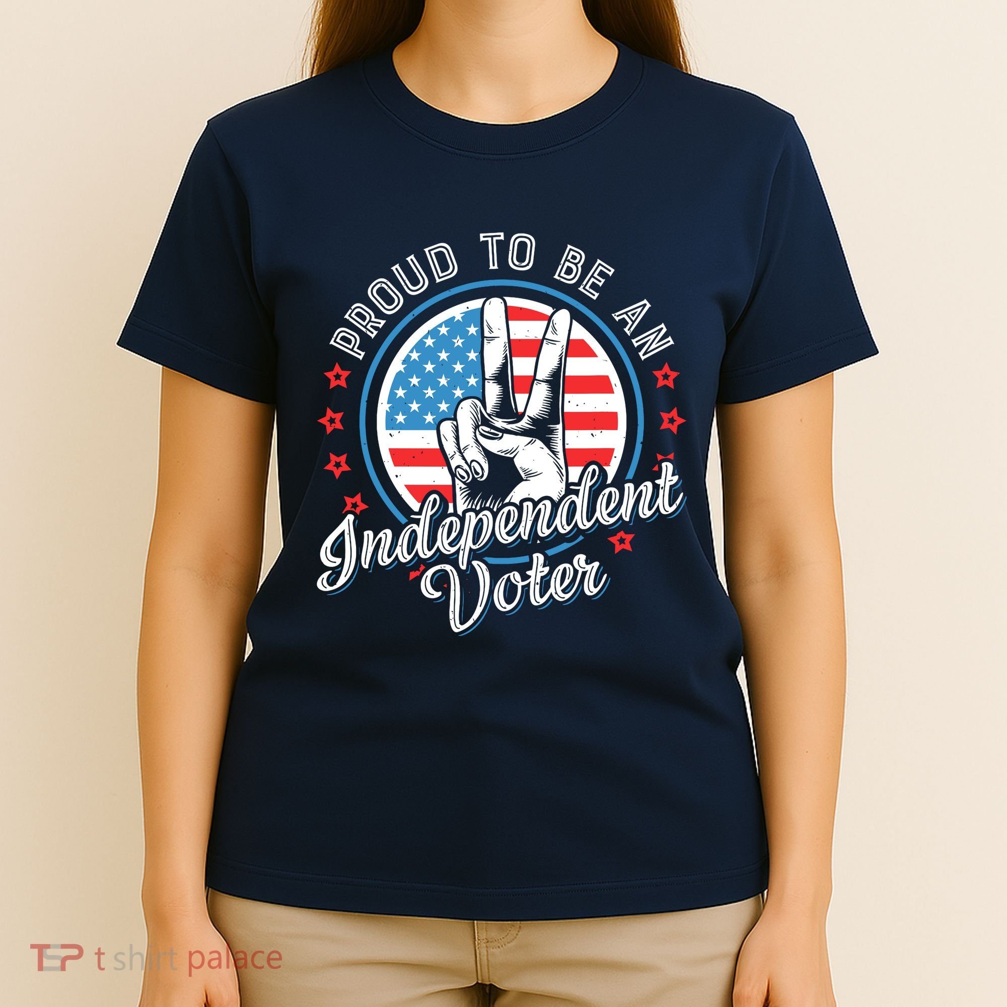 Proud To Be An Independent Voter Think For Myself T-Shirt