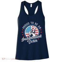 Proud To Be An Independent Voter Think For Myself Women's Tank Top thumb 0