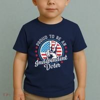 Proud To Be An Independent Voter Think For Myself Toddler T-Shirt thumb 2
