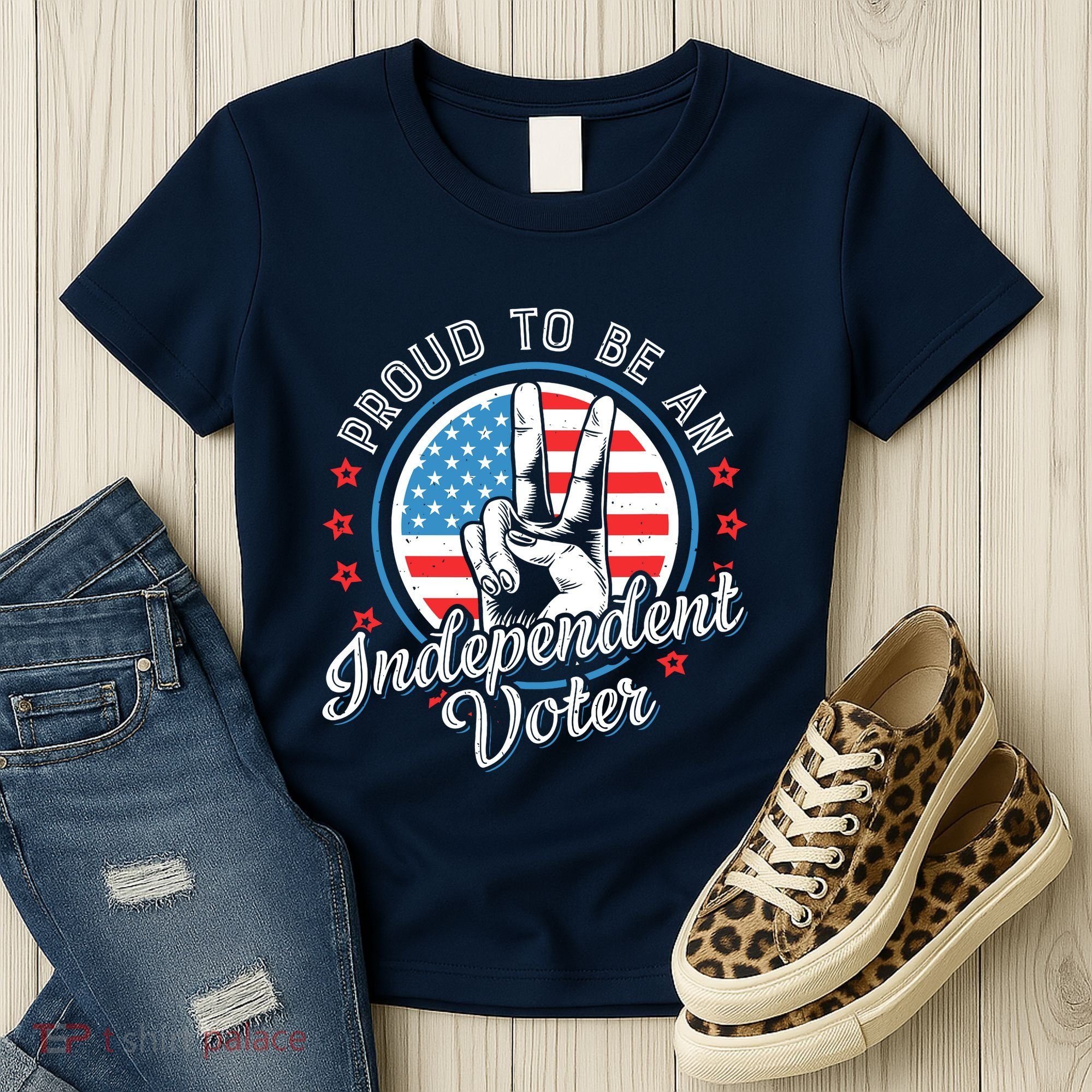 Proud To Be An Independent Voter Think For Myself Women's T-Shirt