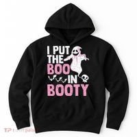 Put The Boo In Booty Funny Halloween Ghost Lover Joke Fan Hoodie thumb 0