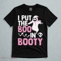 Put The Boo In Booty Funny Halloween Ghost Lover Joke Fan T-Shirt thumb 5