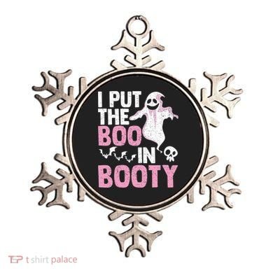 Put The Boo In Booty Funny Halloween Ghost Lover Joke Fan Ornament