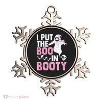 Put The Boo In Booty Funny Halloween Ghost Lover Joke Fan Ornament thumb 0