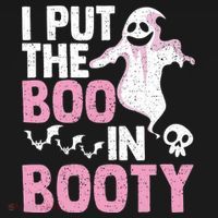 Put The Boo In Booty Funny Halloween Ghost Lover Joke Fan Baby Bodysuit thumb 2