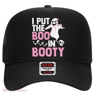 Put The Boo In Booty Funny Halloween Ghost Lover Joke Fan Hat