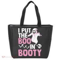 Put The Boo In Booty Funny Halloween Ghost Lover Joke Fan Tote Bag thumb 0