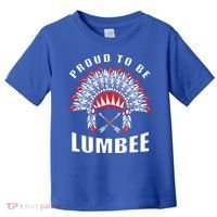 Proud To Be Lumbee Native American Lumbee Tribe Gift Toddler T-Shirt thumb 0
