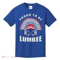 Proud To Be Lumbee Native American Lumbee Tribe Gift Kids T-Shirt thumb 0