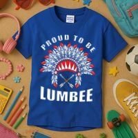 Proud To Be Lumbee Native American Lumbee Tribe Gift Kids T-Shirt thumb 3