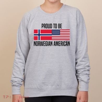 Proud To Be Norwegian American Cool Gift Women's Sweatshirt