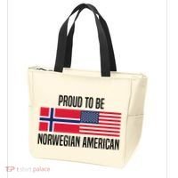 Proud To Be Norwegian American Cool Gift Tote Bag thumb 3