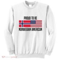 Proud To Be Norwegian American Cool Gift Sweatshirt thumb 0