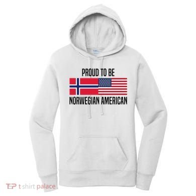 Proud To Be Norwegian American Cool Gift Women's Hoodie