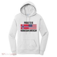 Proud To Be Norwegian American Cool Gift Women's Hoodie thumb 0