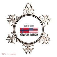 Proud To Be Norwegian American Cool Gift Ornament thumb 0
