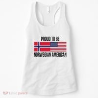 Proud To Be Norwegian American Cool Gift Women's Tank Top thumb 0