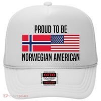 Proud To Be Norwegian American Cool Gift Hat thumb 0