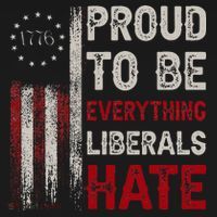 Proud To Be Everything Liberals Hate 1776 Flag Pajama Set thumb 2
