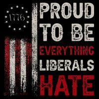 Proud To Be Everything Liberals Hate 1776 Flag Women's Tank Top thumb 5