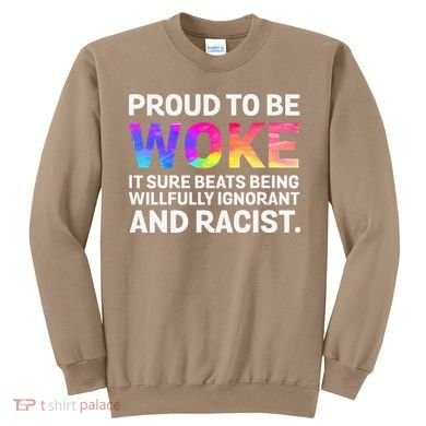 Proud To Be Woke It Sure Beats Being Willfully Ignorant Sweatshirt