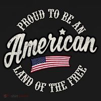 Proud To Be An American Gift USA-Made Doggie Bandana thumb 2