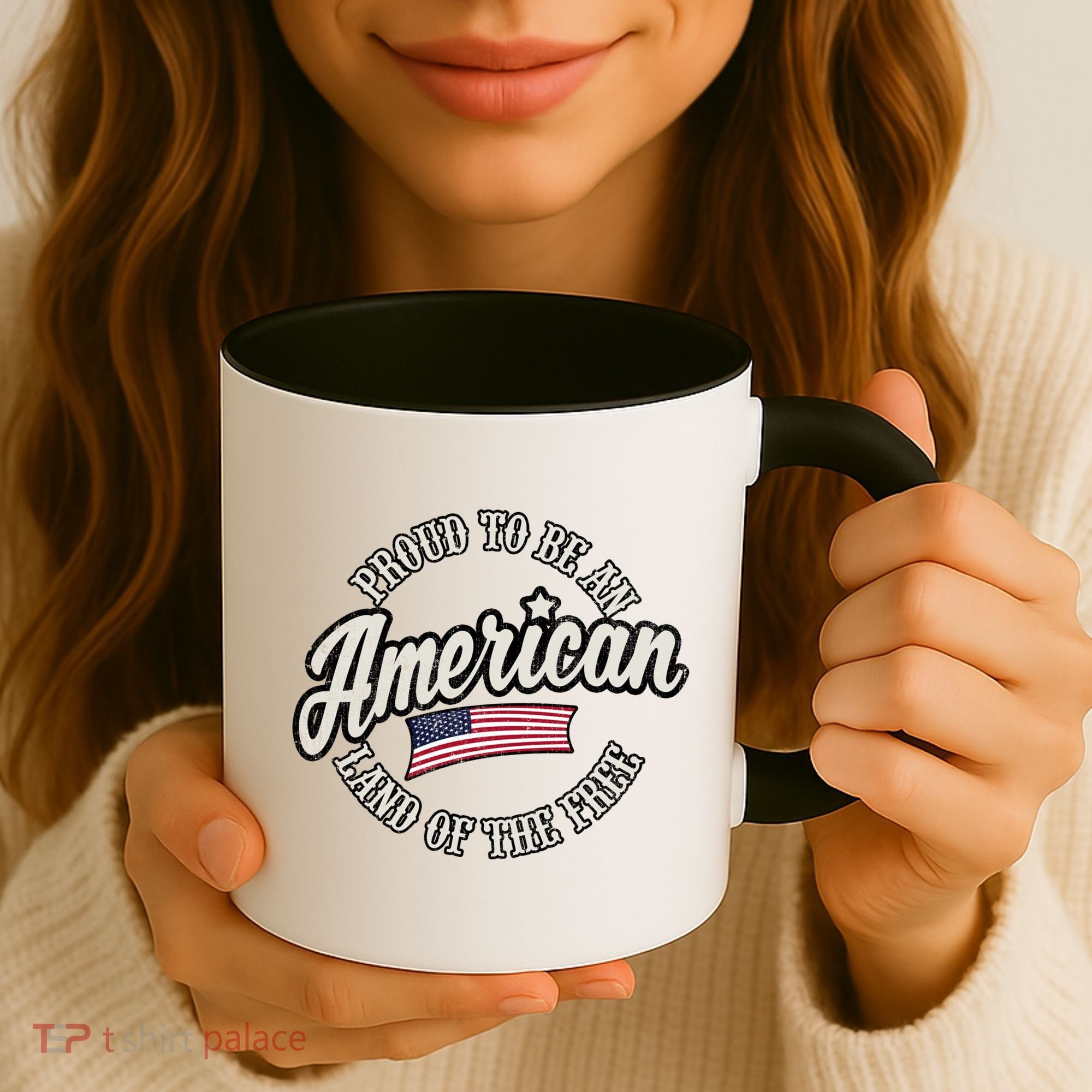 Proud To Be An American Gift Coffee Mug