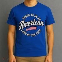 Proud To Be An American Gift T-Shirt thumb 3