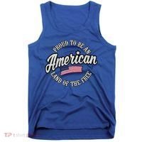 Proud To Be An American Gift Tank Top thumb 0