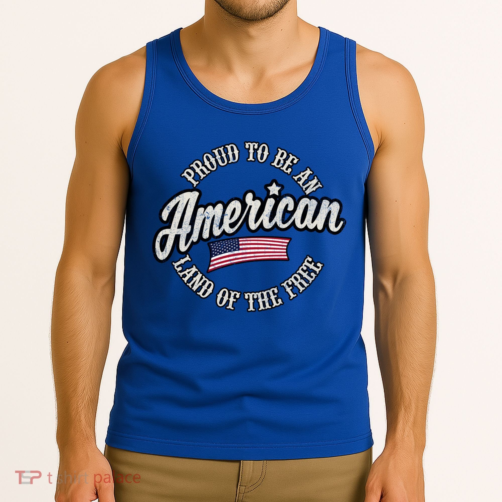 Proud To Be An American Gift Tank Top
