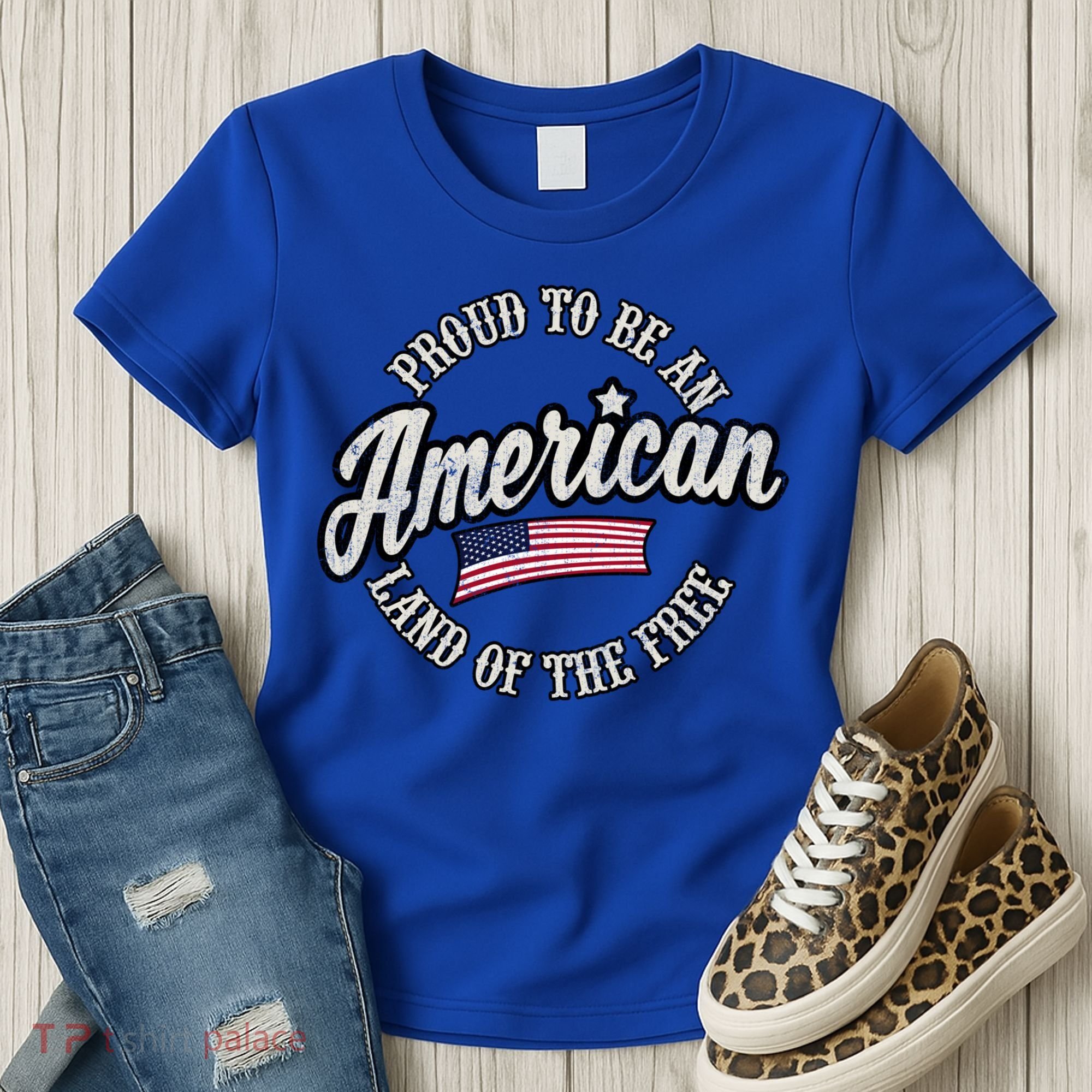 Proud To Be An American Gift Women's T-Shirt