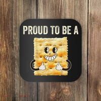 Proud To Be A Cracker Funny Halloween Costume Women Coaster thumb 0