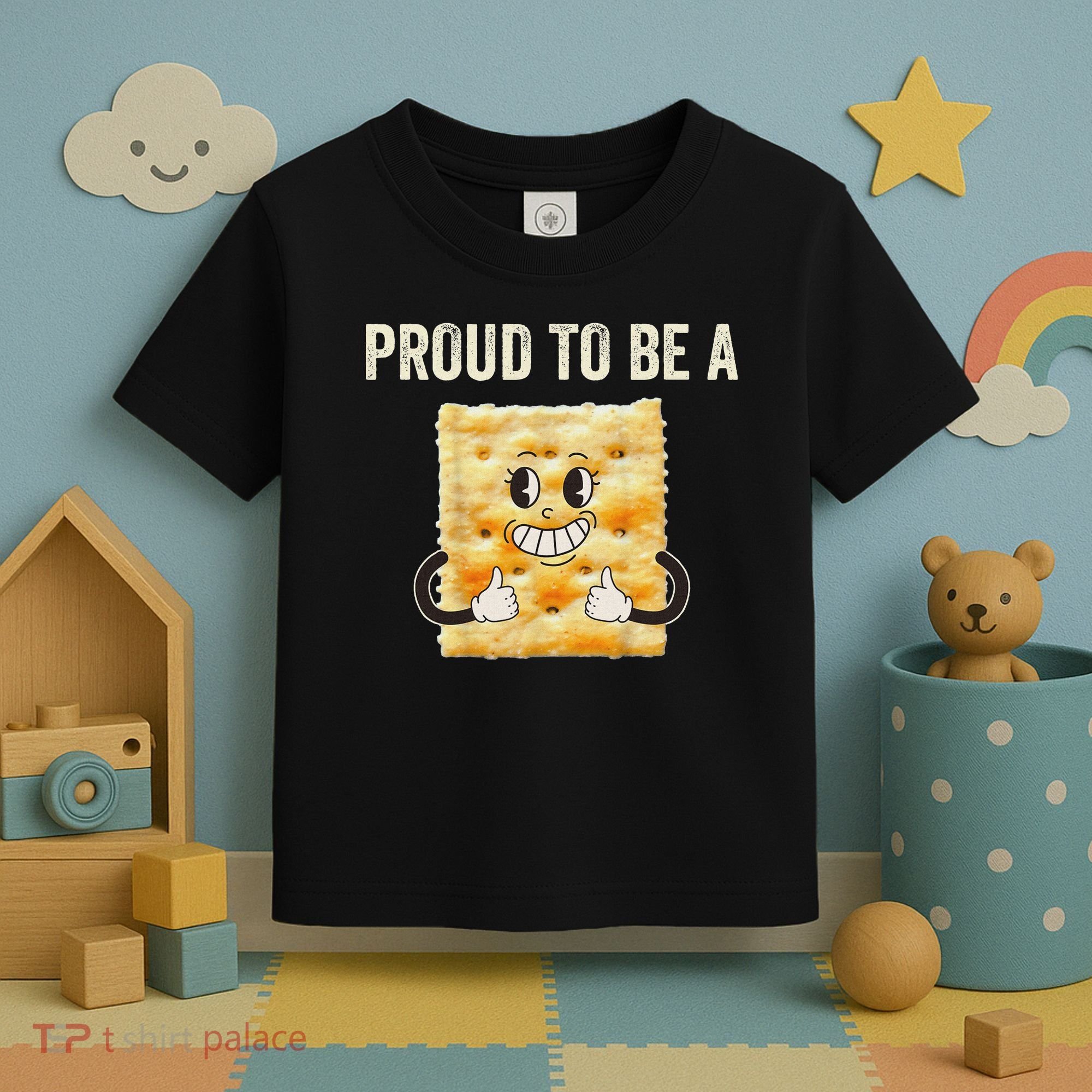 Proud To Be A Cracker Funny Halloween Costume Women Toddler T-Shirt